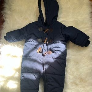 9-12 months winter whole onesie